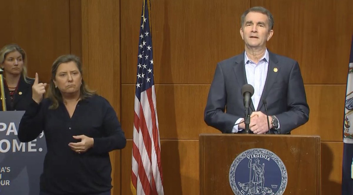 🚨 #BREAKING: V I R G I N I A

Virginia Public Schools CLOSED for the rest of the academic year.
-Gov. Northam 
<a href="/wusa9/">WUSA9</a>