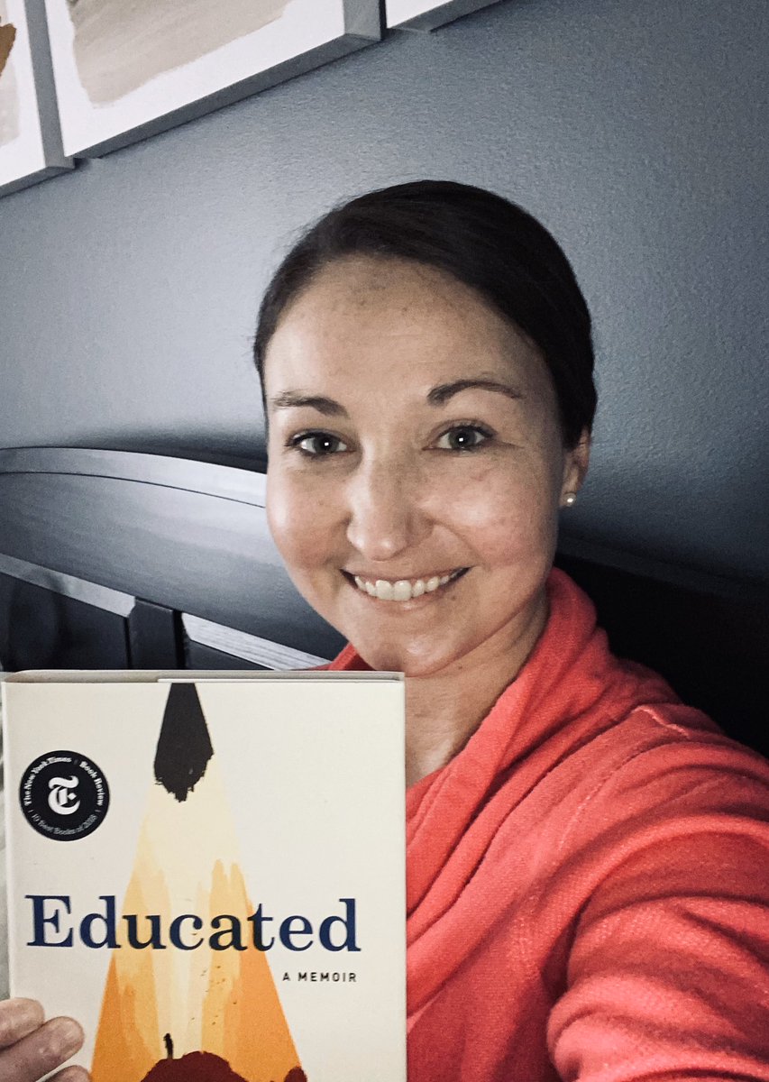 To stick with our genre for writing in 5th grade, I’m reading this great memoir! #smokyrowathome