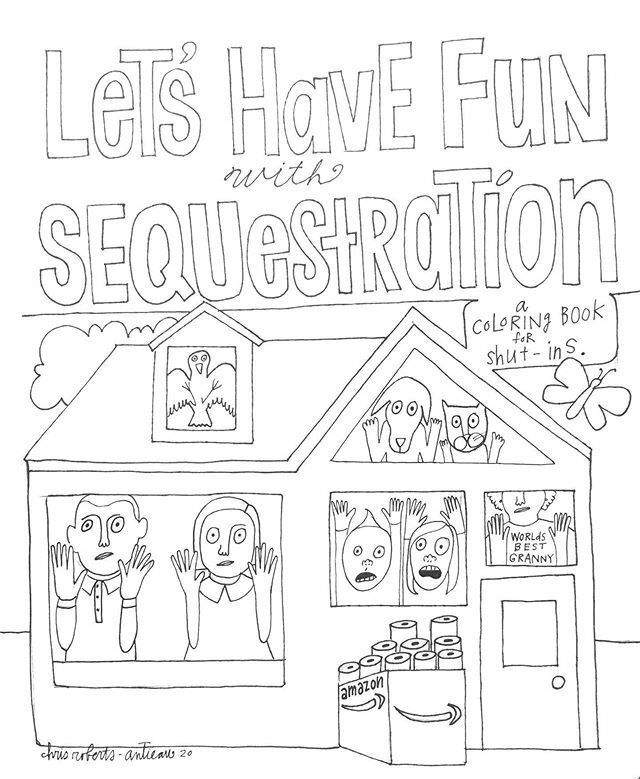 The cover of Chris’s “A Coloring Book For Shut-ins” is available to download FREE on our website. New pages will be available daily. Download, print, and have some fun! ift.tt/2WJDsIG