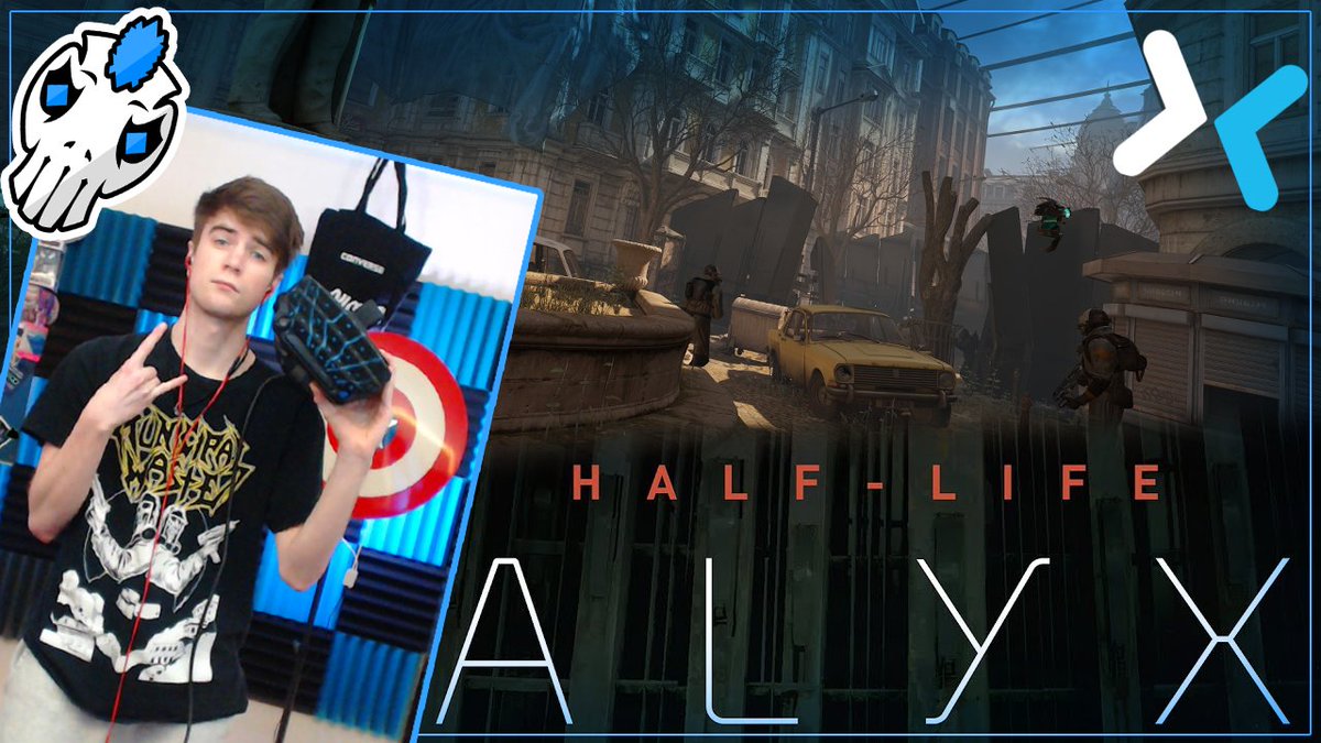 PunkSnap's tweet image. Half-life: Alyx finally released and The hype levels are insane today We are doing a Live Stream starting at 12 P.m. PST, hope everyone has a good day
