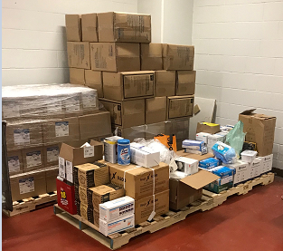 drmwarner's tweet image. #thePPEdrive @MGHToronto is going well so far. Thanks so much to the community for pitching in to alleviate the #PPEshortage . We are open M-F 730am-3pm theppedrive.com