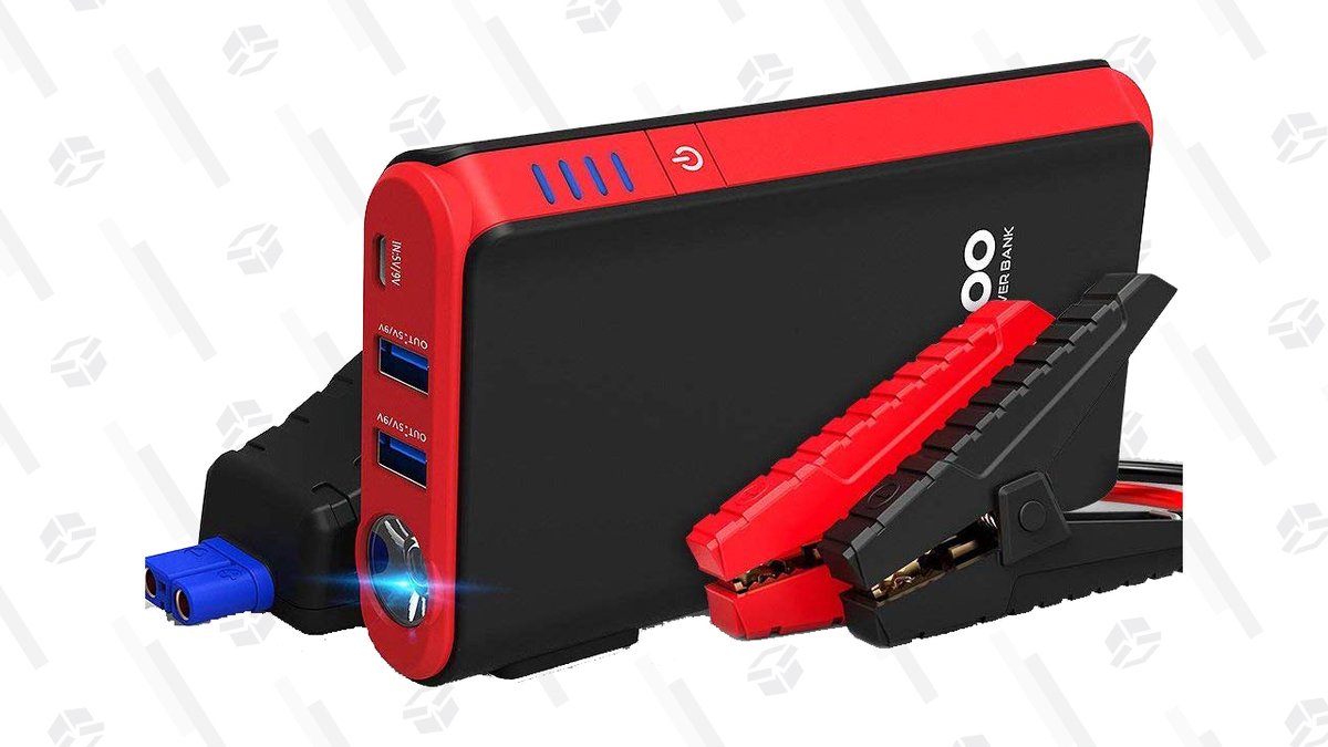 KinjaDeals's tweet photo. Jump-start your week with 40% off Gooloo's 500A GP80 quick charge https://t.co/Sa4n9K39VC https://t.co/tYW3xQizxG