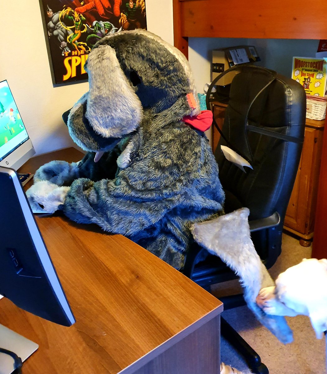 woofstockuk's tweet photo. Do you now work from home? Like our friends do you have a dilemma of what to wear each day? We think we have it down to a fine art ๐คฃ #woofstock #goingtothedogs #Devon #dogsofwoofstockuk #dogsofdevon #southdevon โฅ๏ธ๐พ๐๐คฃ https://t.co/DrsZPmimbV