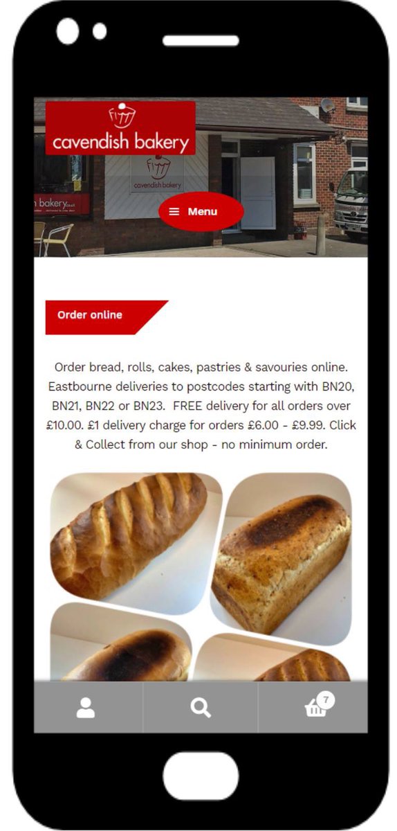 Order online. Click &amp; Collect and Eastbourne home delivery available #freshbread #eastbourne #buylocal