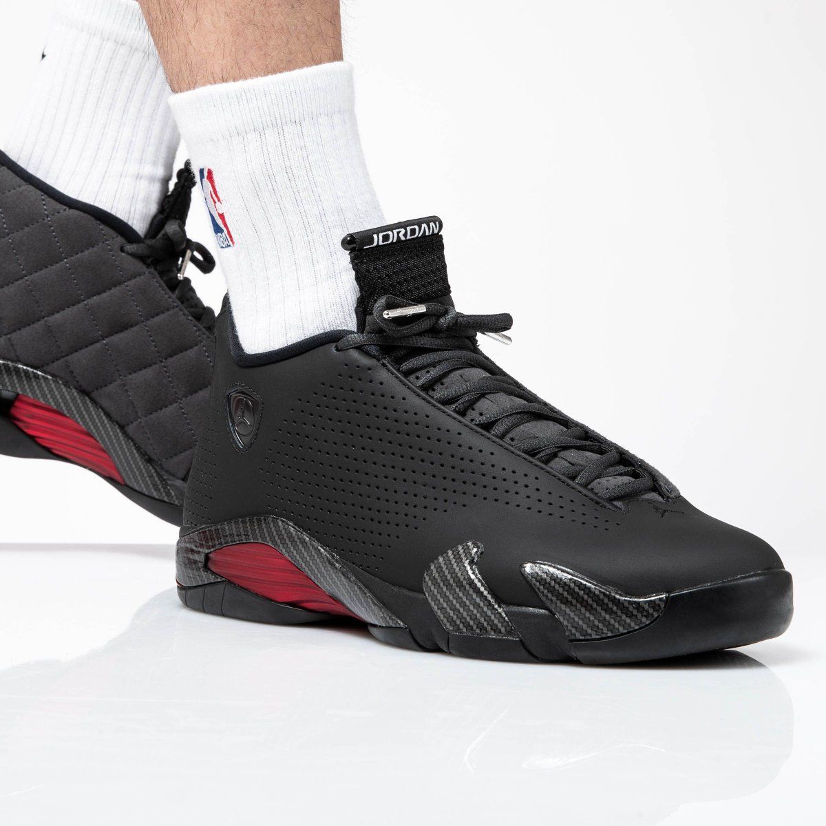 black ferrari air jordan 14