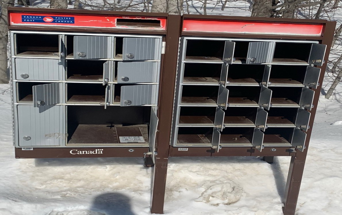 RCMPNB's tweet photo. RCMP investigating multiple cases of mail theft, https://t.co/w6BjMLQffl The West District RCMP is asking for the public’s assistance in their investigation of theft of mail and damage to mailboxes in at least four communities in northwestern New Brunswick. https://t.co/NyFJyDVljl