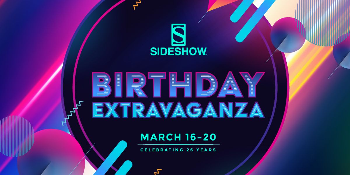 collectsideshow's tweet photo. That's a wrap! Last week was #SideshowCollectible's first-ever Birthday Extravaganza, celebrating 26 years of the #LetYourgeekSideshow way! What was your favorite part?

BOOM! Pins are still eligible for orders above $100! Check out the week in review at https://t.co/34KrZk2l17! https://t.co/F18PbqRC6u