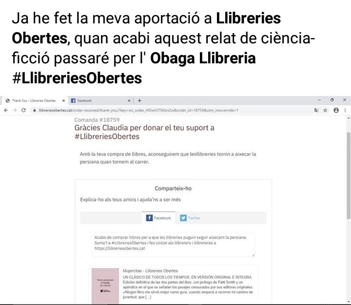 ClaussHerMan's tweet photo. Coneixeu @obrimllibreries? Amb les vostres compres podeu donar suport a les petites llibreries com ara @ObagaLlibreria https://t.co/XDZchWgnyo