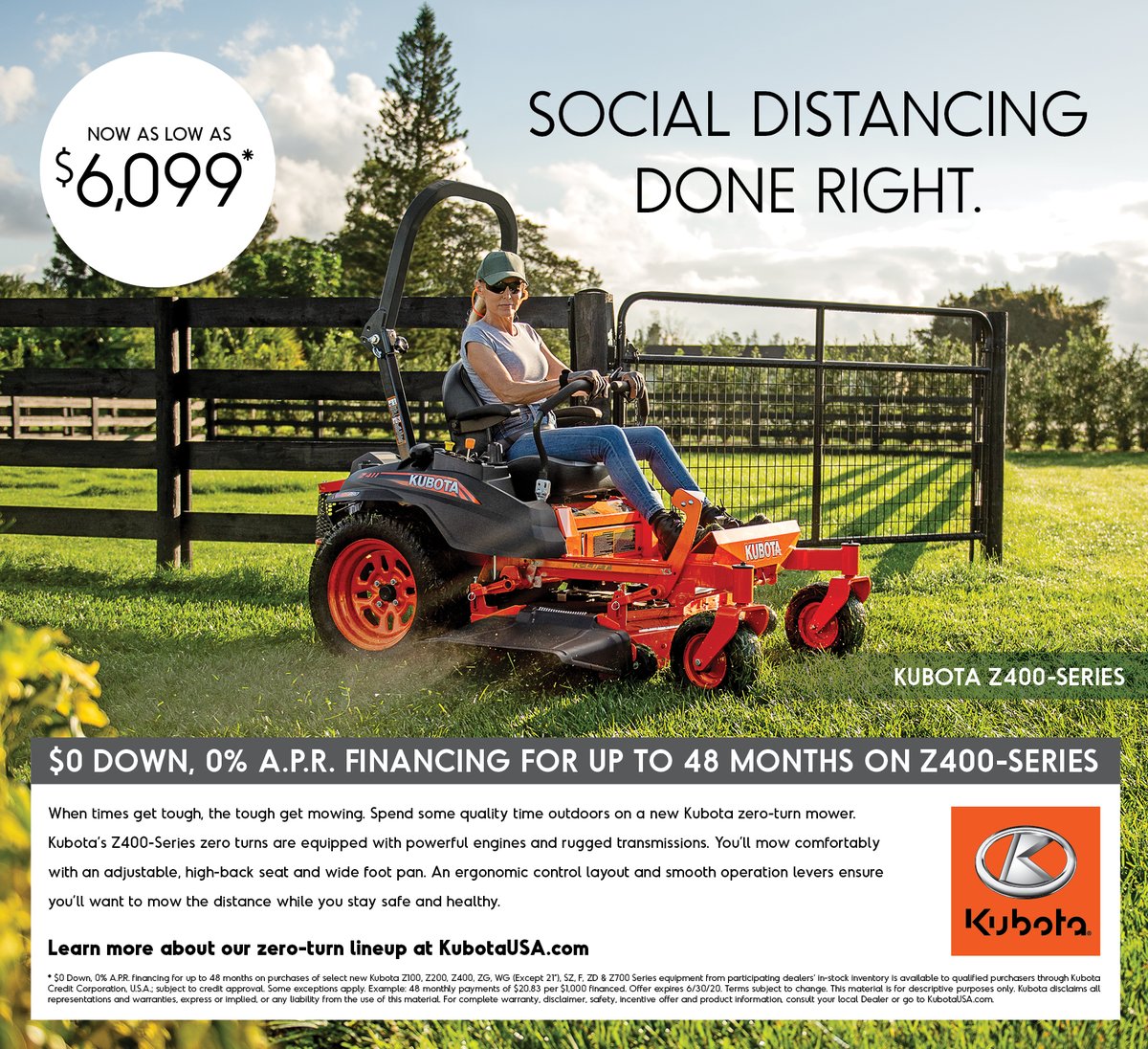 Grass doesn't stand a chance against a new #Kubota #Z200 series mower!