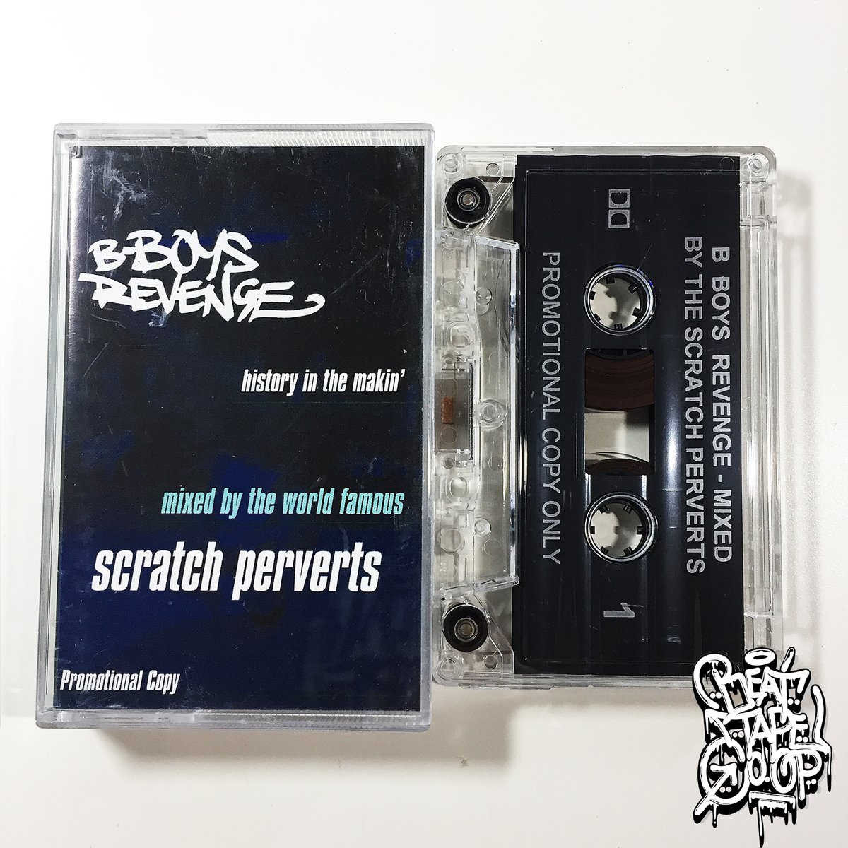 BeatTapeCo_Op's tweet photo. Scratch Perverts – B Boys Revenge (History In The Makin')
Released On: 1998
#scratchperverts #mixtape #cassette #tape #breaks #turntablism #zebrocski #jakeholloway #beattapecoop https://t.co/ZLFaTgVKY5