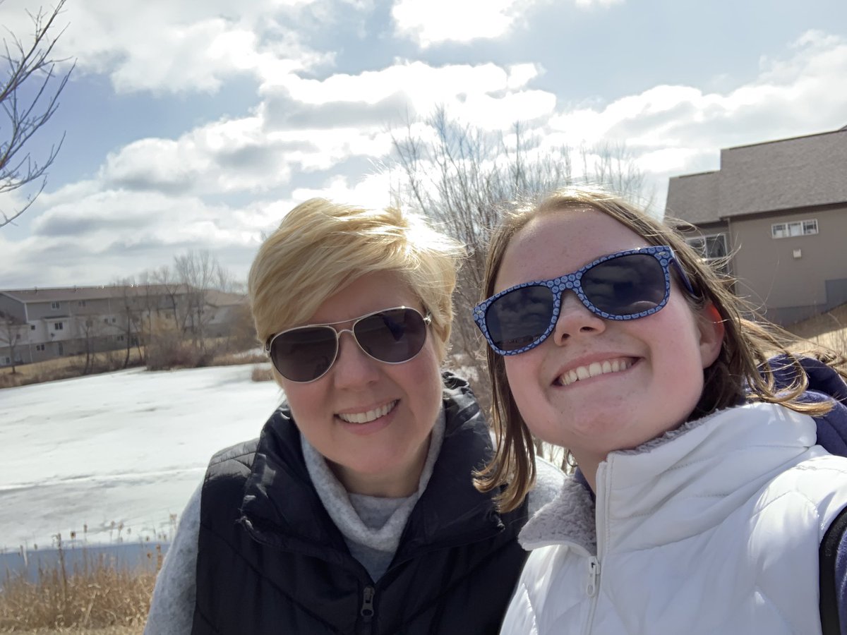 A walk with mom to get out the of the house! <a href="/CrimsonChoirs/">Crimson Choirs</a>