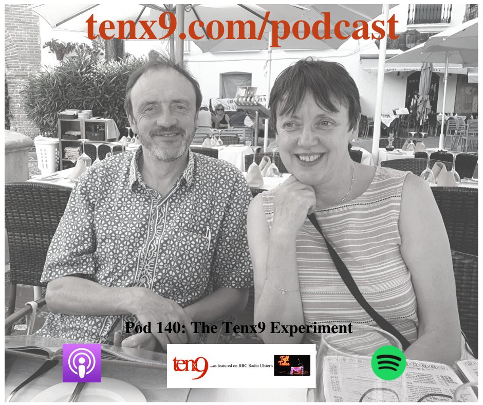 We need your stories, tenx9ers.🤨
Record a true story from your own life &amp; send it to us.🎙
In the meantime enjoy the latest podcast out now: Pod 140 - The Tenx9 Experiment.👍
Hear all about Richard O'Leary's amazing sister Maud - see pic! tenx9.com/podcast