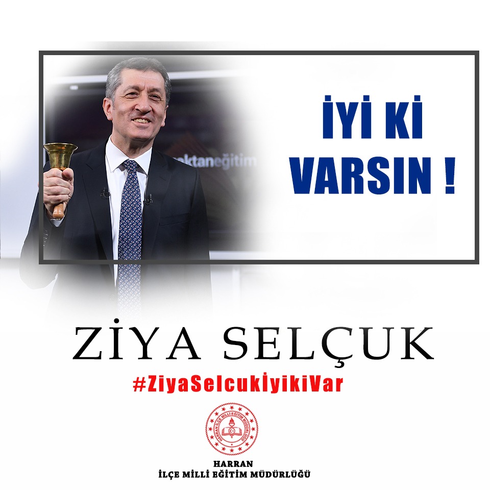 #ZiyaSelcukİyikiVarsın #ZiyaSelcukİyikiVar <a href="/HarranMem/">HARRAN İLÇE MEM</a> <a href="/ziyaselcuk/">Ziya Selçuk</a> <a href="/MHadin23/">Mehmet Hadin DEMİRBAĞ</a>
