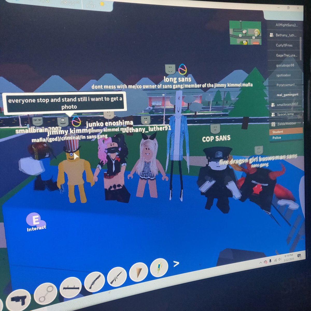 Mafia Game Roblox