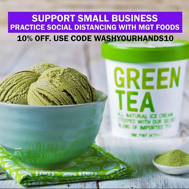 Want to support small business while social distancing? Shop Mr. Green Tea and have us deliver ice cream directly to your front door. All products are guaranteed to arrive frozen. 10% Off use code: WASHYOURHANDS10 #mrgreentea ift.tt/2QHcOwi