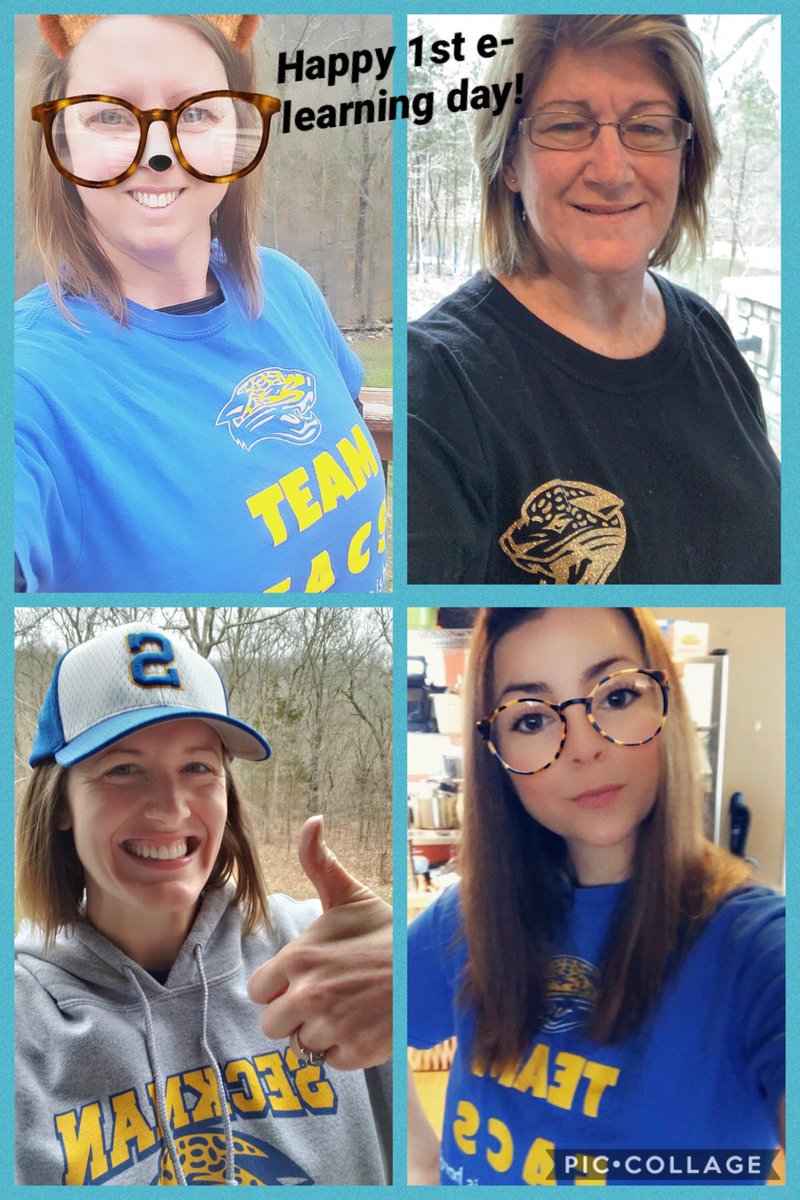SeckmanHighFACS's tweet photo. Jaguar Pride! Happy 1st official e-learning day! #SHSUnitedVirtually https://t.co/uyjum6uT1J