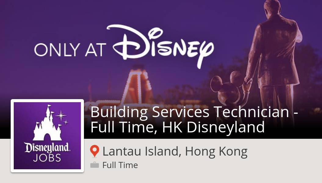 Rach_Recruits's tweet photo. Building #Services #Technician - Full Time, HK Disneyland (#job) wanted in #LantauIsland. #Disney https://t.co/9QPssL0vMd #DisneyJobs https://t.co/6X8NHFd7Qd