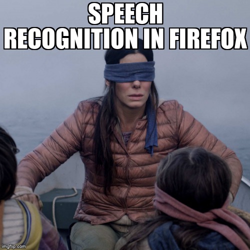 overflow_meme's tweet image. Speech Recognition in Firefox stackoverflow.com/questions/6081… #webspeechapi #speechrecognition #javascript #jquery