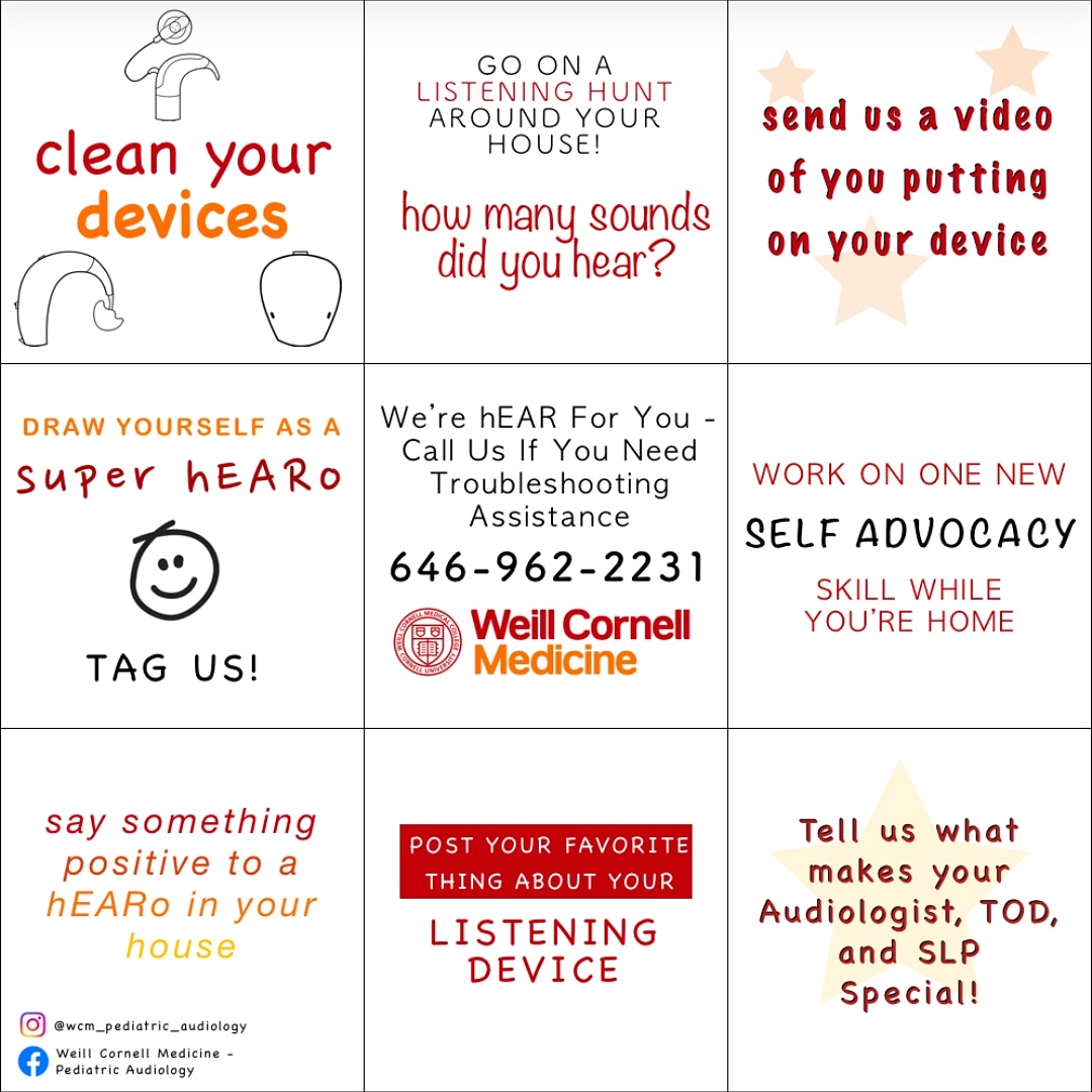 Awesome resource by <a href="/WeillCornell/">Weill Cornell Medicine</a> Tag if you do this at home!