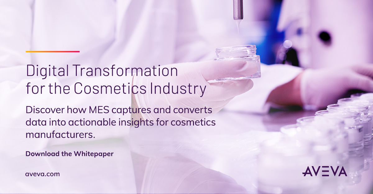 AVEVAGroup's tweet image. Cosmetics profitability requires manufacturers to meet their industry’s challenges. How is this possible when the #cosmetics world faces challenges unlike other industries? Read the whitepaper bit.ly/2WBVahj #ManufacturingExecutionSystems #MES #DigitalTransformation