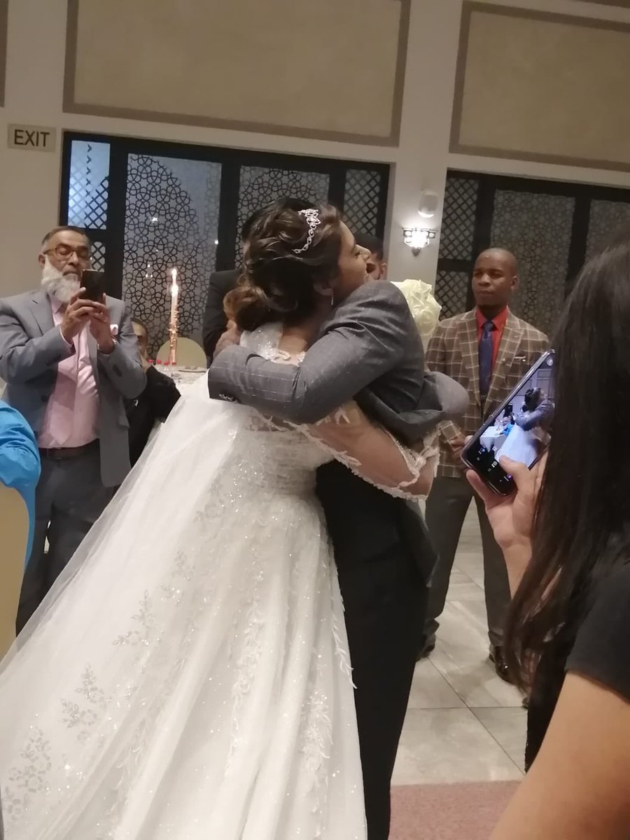 TazzyReloaded's tweet photo. He slid into my DMs four years ago and although the world is in utter chaos, my heart is at peace ♥️ #Alhamdulillah 💍 https://t.co/NqXyZGc700