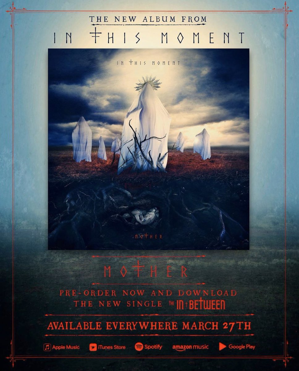 OfficialITM's tweet photo. Our album Mother will be unveiled this Friday March 27th 🌙
Though we are all going through allot let us let help your mind escape for a little while into the music . We love you 🙏 #mother https://t.co/7nBu2Rxf6s