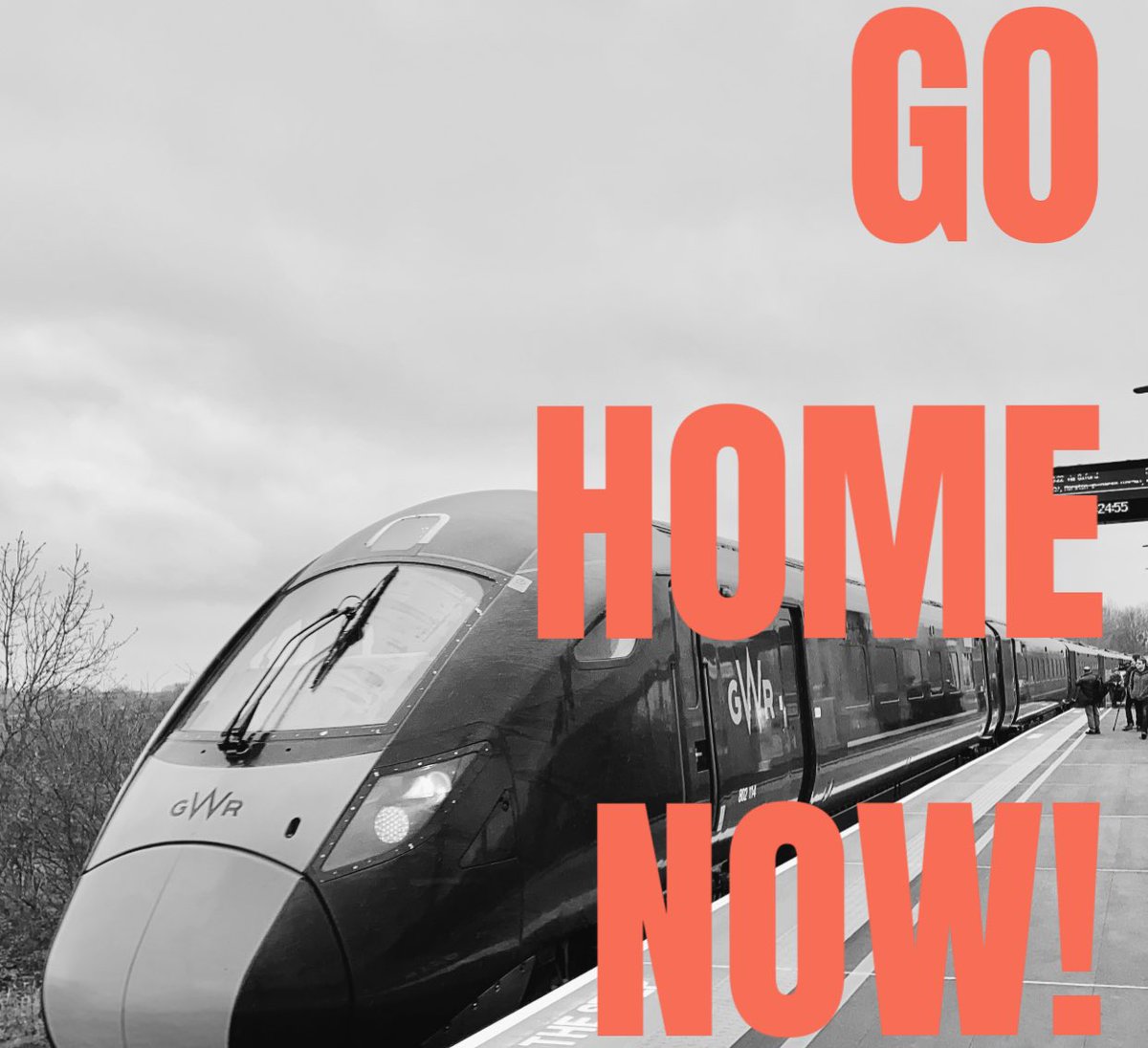 every_station's tweet image. A simple message to those who are still out on the trains for leisure reasons! 

Please retweet this. 

#Covid #COVDI19 #COVIDIDIOTS #COVIDー19