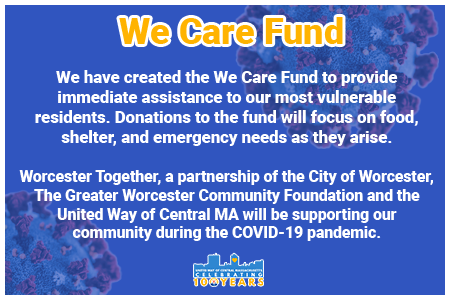 UnitedWaySCM's tweet photo. UWSSC is joining forces with the United Way of Central MA and the Greater Worcester Community Foundation and the WE CARE FUND. Please donate and note that you want to support non-profits in South Worcester County. 
Click here for more information: https://t.co/30z9oTUmcG https://t.co/U12RGIrpNY