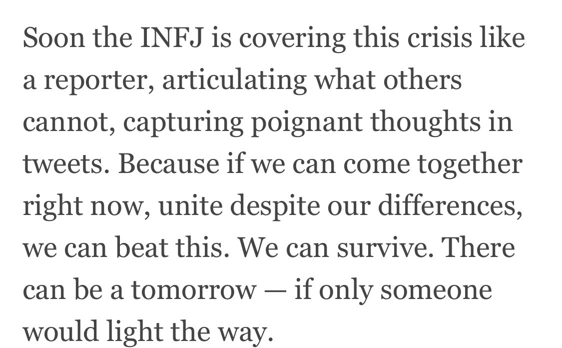 sleuthindrew's tweet photo. Is this me or is this me?
Because this is definitely me #INFJ #introvertdear https://t.co/O06JV6q90k