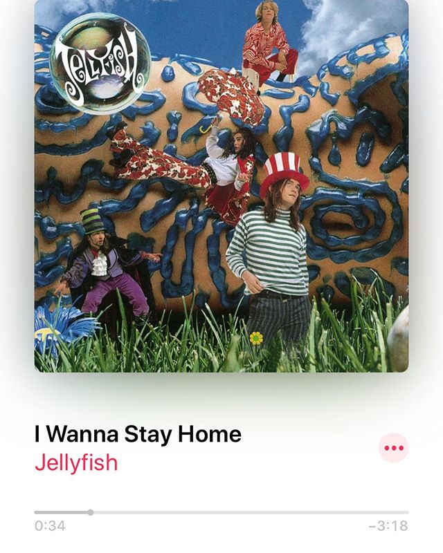 Appropriate song title for this time. #WFHjams #Jellyfish #RogerJosephManningJr #AndySturmer #JasonFalkner #ChrisManning #TimSmith #EricDover