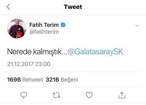 Tedavi sonrası da aynı tweetten istiyoruz hocam #fatihterim pic.x.com/CRybtCu0Cr