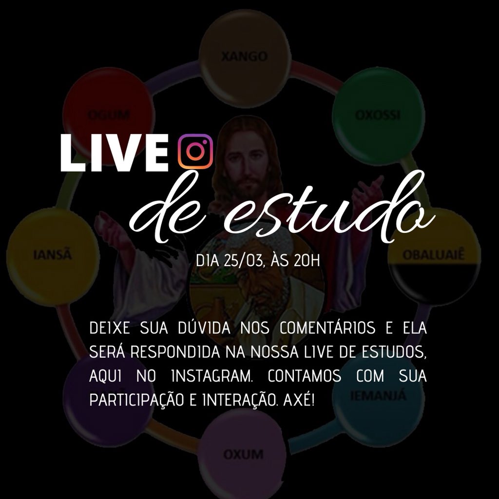 aepaibenedito's tweet photo. Deixe sua dúvida aqui também, que ela será respondida na live do Instagram: https://t.co/5YWjAyDWKq