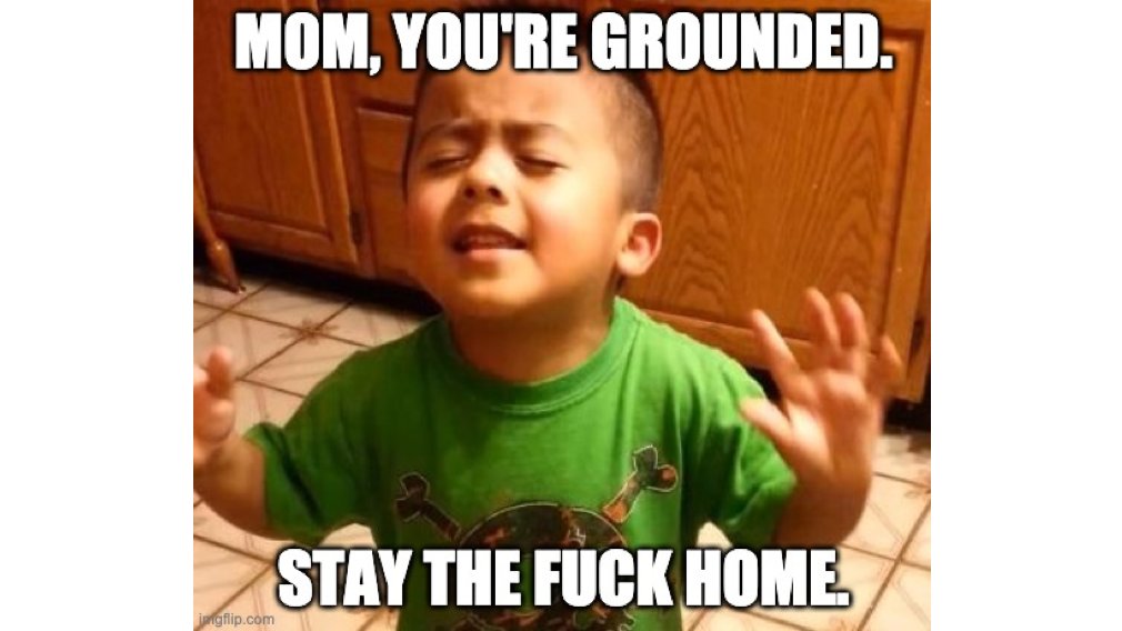 LISTEN LINDA, #STAYTHEFUCKHOME! 👏#covid19 #coronavirus #stayhome