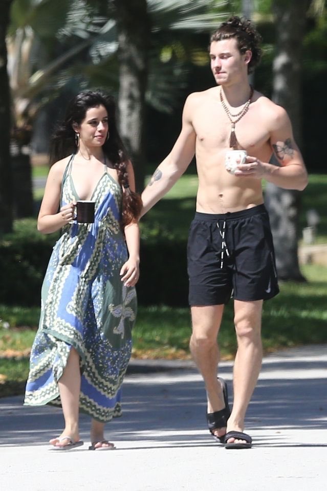 ShawnM_HQ's tweet photo. Shawn Mendes and Camila Cabello out together in Miami, Florida yesterday https://t.co/Md00qD6GYE