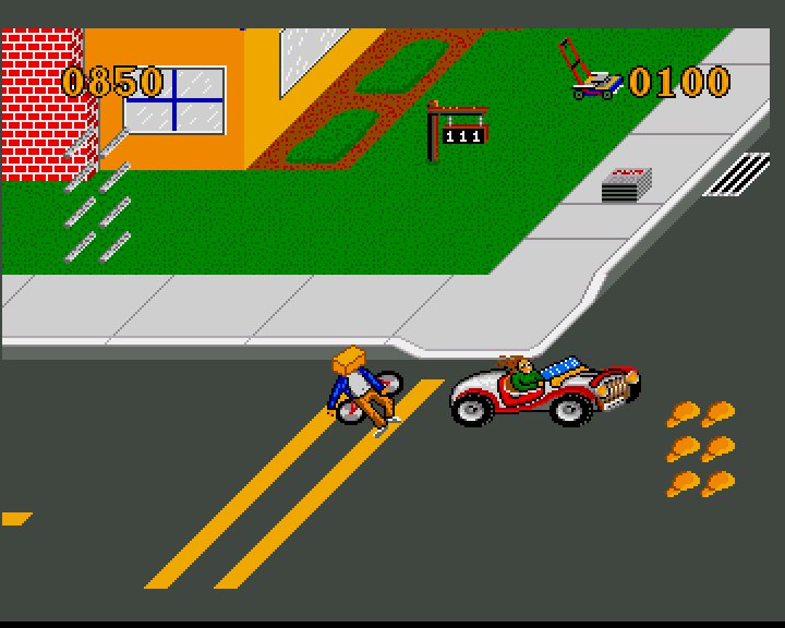 oldyzach's tweet photo. Retro Monday: PAPERBOY! 🚴♂️🚴♀️🚲
#retrogaming #retrogames #retrogamers #GamersUnite #Commodore #C64 #Amiga #MSDOS #memories #MyFavGamesEver #PaperBoy #AtariInc https://t.co/KCN4WVWVFf