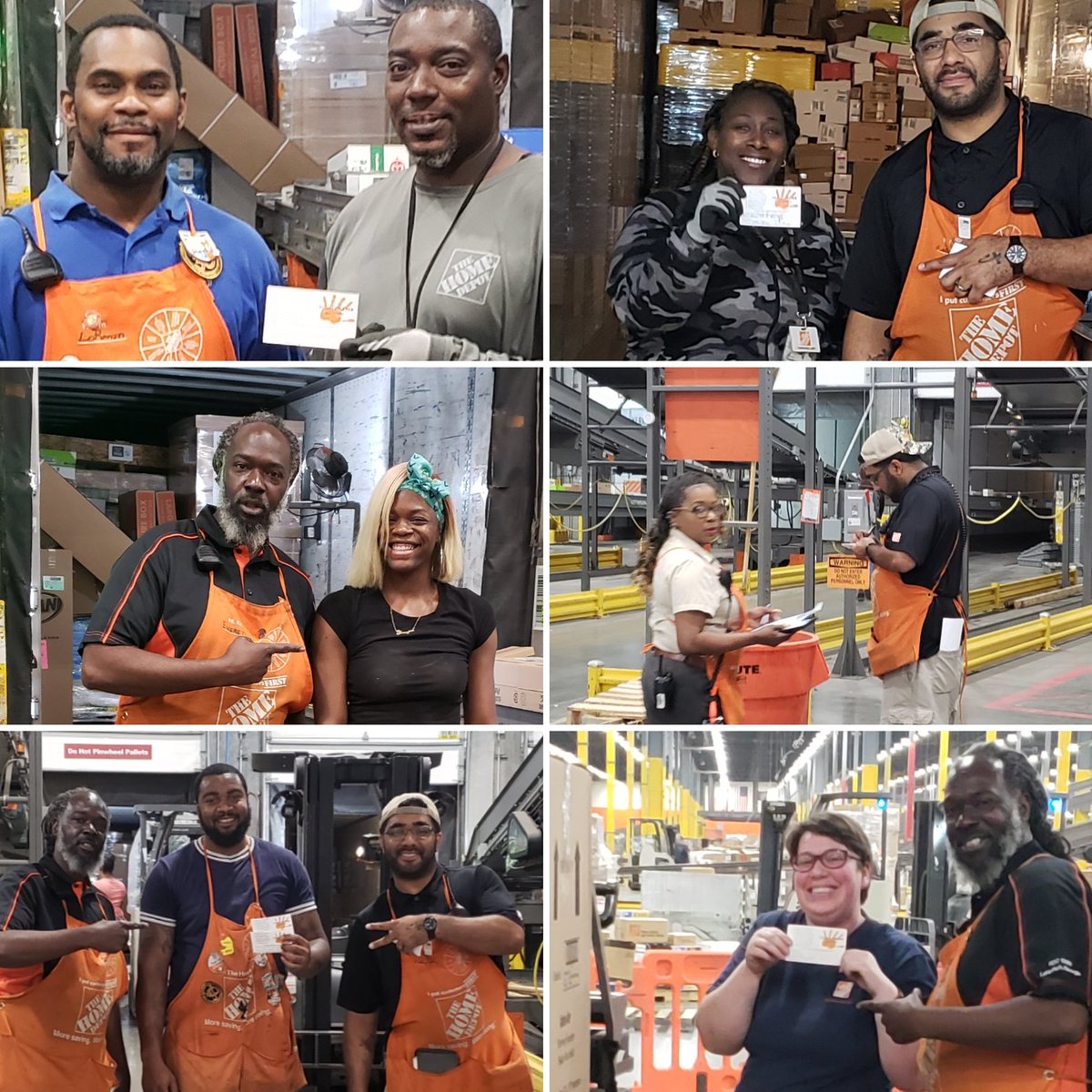 LOR3NZO8872's tweet photo. KEY 3 Monday safety walk. Extremely proud of our associates, working safe and taking care of each other. @jessica02698474 @Diorrossi1 @DykesGabe @MobleyQuaneisha @rdc5085 @Andrew_5085 @lula_smart @ #THDValues #Key35085 #5085Teamwork https://t.co/e9YmifxdXt