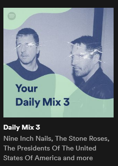 FictDishes's tweet photo. Spotify is confused . . . https://t.co/t89wRz5OpM