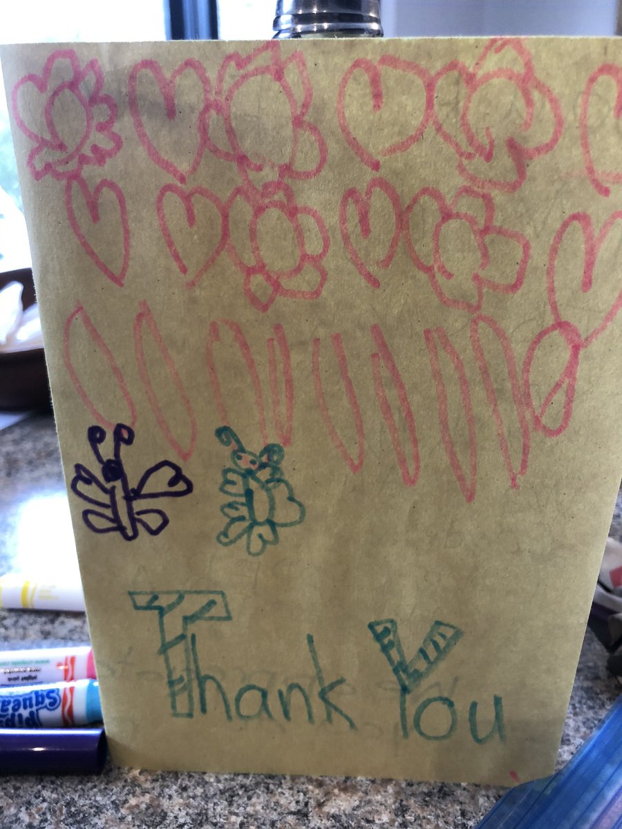 MsTaitsClass's tweet photo. Parents, don’t stress about recreating a classroom environment. Have fun together! Get outside. Go with your kids’ interests. Today we played hide &amp; seek in the woods. Wrote a letter to the Fortinos staff. Drew &amp; wrote about Pokémon. #wecandothis #extrafamilytime #writeanything https://t.co/KiaTxdDyJf