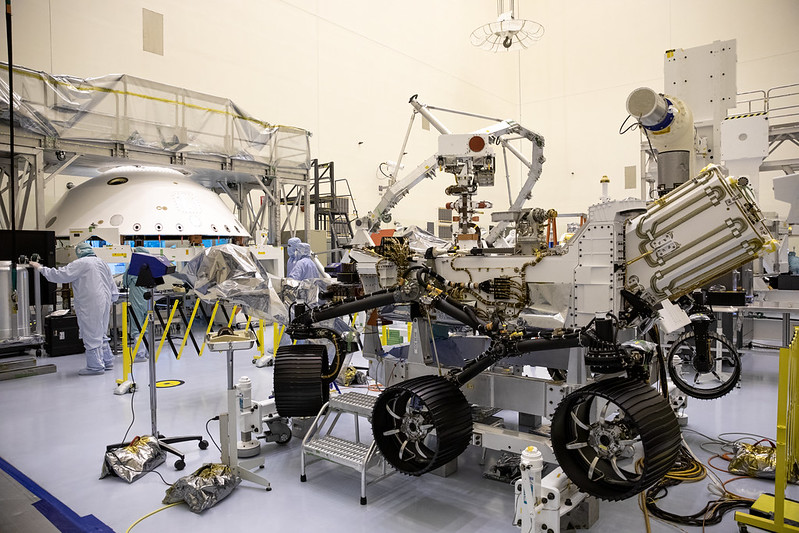 .<a href="/NASAPersevere/">ARCHIVED - NASA's Perseverance Mars Rover</a> is getting ready to roll!🤖

Preparations are underway for its launch to Mars in July 2020. While exploring the Red Planet, the rover will seek signs of ancient life and collect rock and soil samples for possible return to Earth: go.nasa.gov/2J5OIah