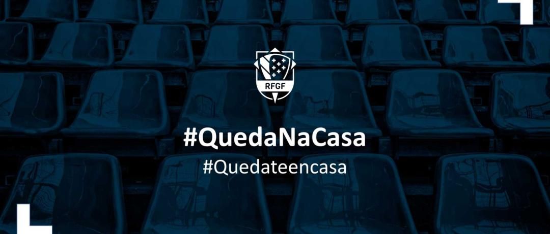 ⚠️ | COMUNICADO | 

A RFGF prorroga a suspensión de todas as competicións autonómicas, provinciais e locais ata que as autoridades autoricen a súa reanudación sen riscos

🔗 buff.ly/2UvhA11

#QuedaNaCasa
#xuntosgañaremosestepartido