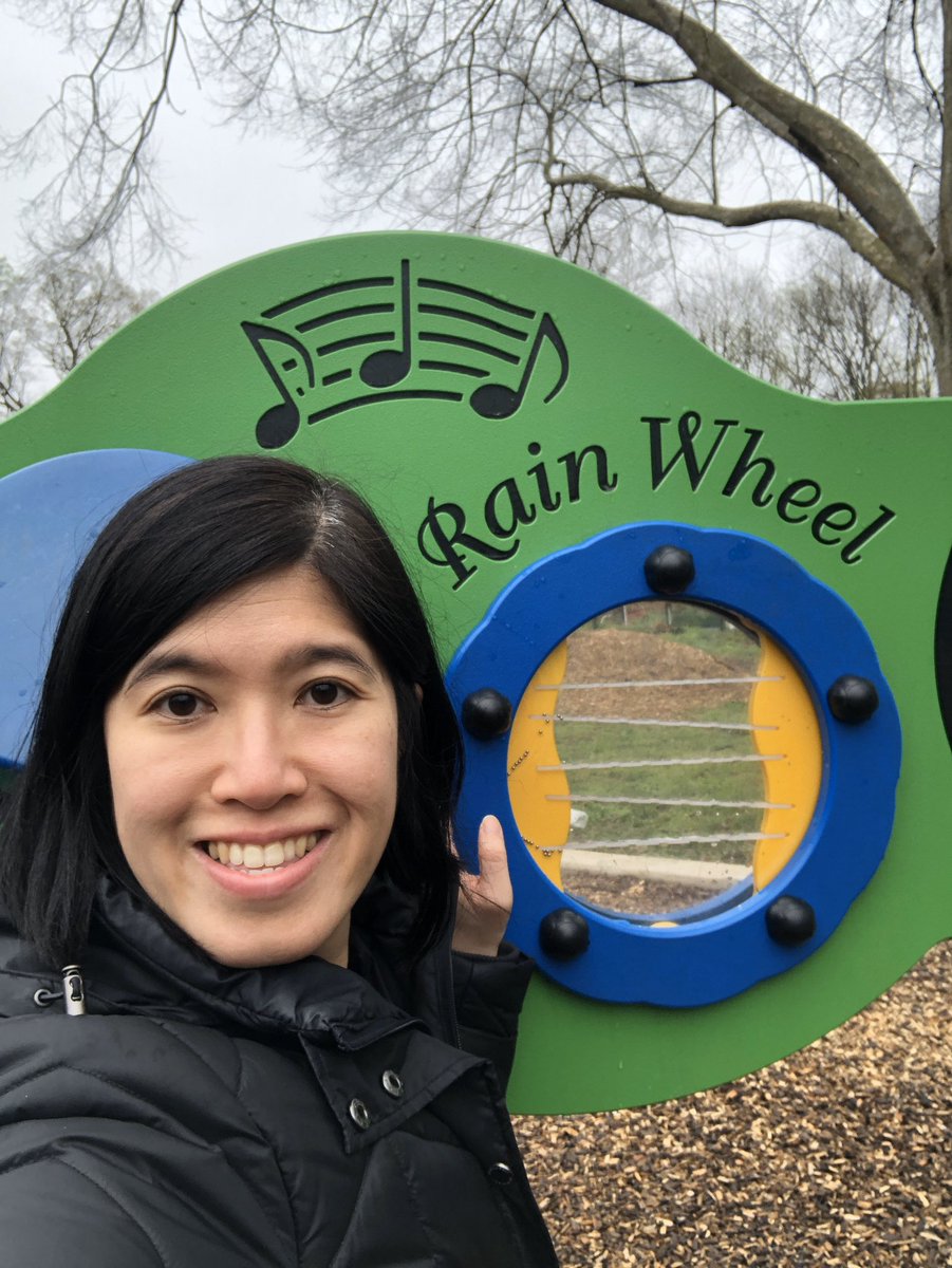 ZuyiMui's tweet photo. For Mother Nature Monday, I took a nature walk to the park to play with the music instruments. I promise that I didn’t caused the rain! #PanthersEngaged https://t.co/wLKLTuUwdy