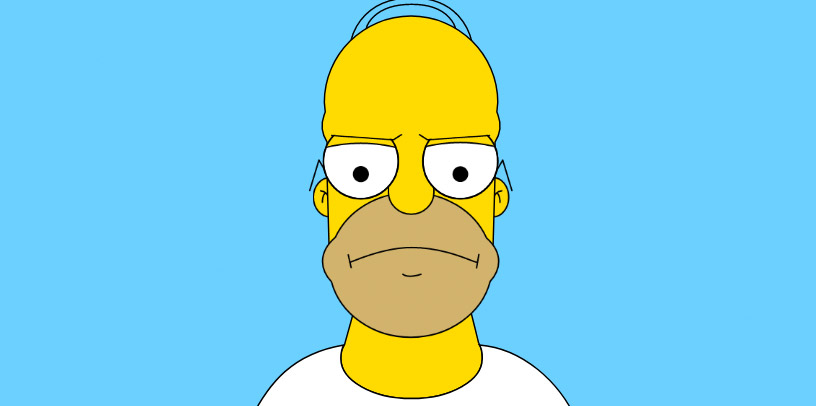 freepixelweb's tweet image. #CodeOpen - Homer&apos;s face Animated - Homer Simpson suit votre souris et avec ses humeurs avec le crayon interactif de Kasper De Bruyne. Construit avec la plate-forme d&apos;animation Greensock - A voir - codepen.io/kdbkapsere/pen…