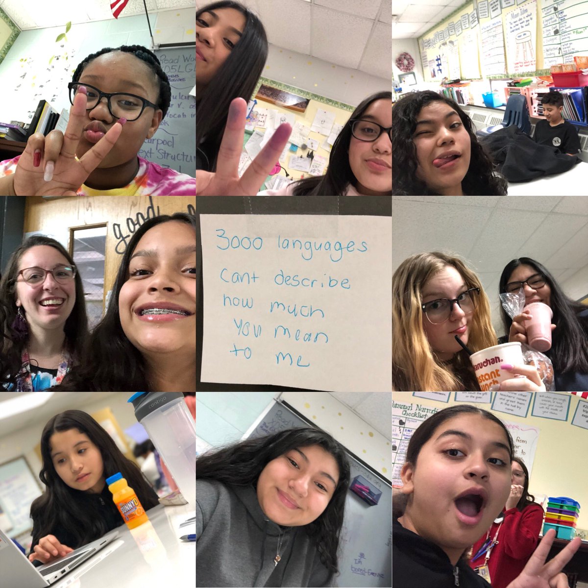 HiMrsRice's tweet photo. going through my photos and laughing through my tears at all the silly photos my kids have taken. always always my kids, no matter what! #FLHornets #HornetStrong #AlwaysFamily https://t.co/Ss8iwbmA4l