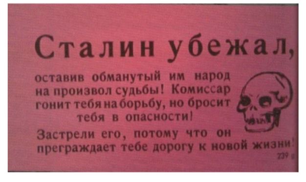 Произвол судьбы это. Немецкая листовка для советских солдат. Убейте Сталина листовка. Листовки фашистов про Сталина. Листовка немецкая убейте Сталина.