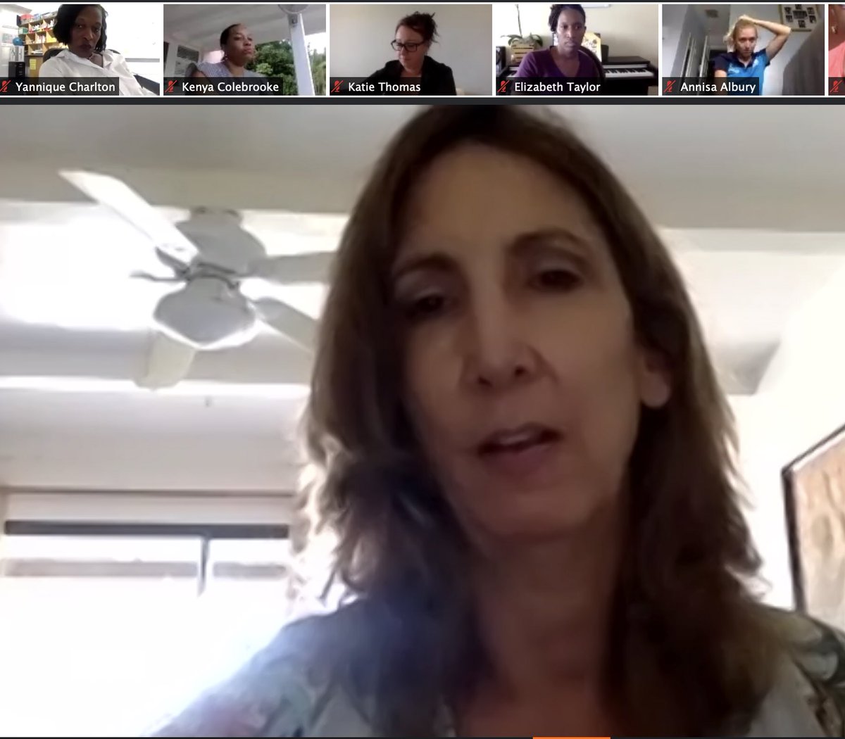 LyfordSchool's tweet photo. As we fine tune our Virtual Learning Programme, we continue to stay connected and work collaboratively. Our Elementary teachers recently held their weekly meeting via Zoom. #virtuallearningprogramme https://t.co/iauhres0nC