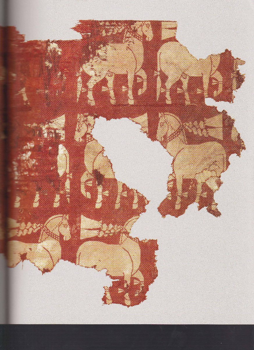 Finally, a late 5th Century silk from the Al-Sabah collection was chosen for the pattern. Atwood suggests the Huns had extensive trade connections with Bactria, Sogdia, and North Iran, so a silk from that region, substituting the lack of European finds, seemed a logical choice.