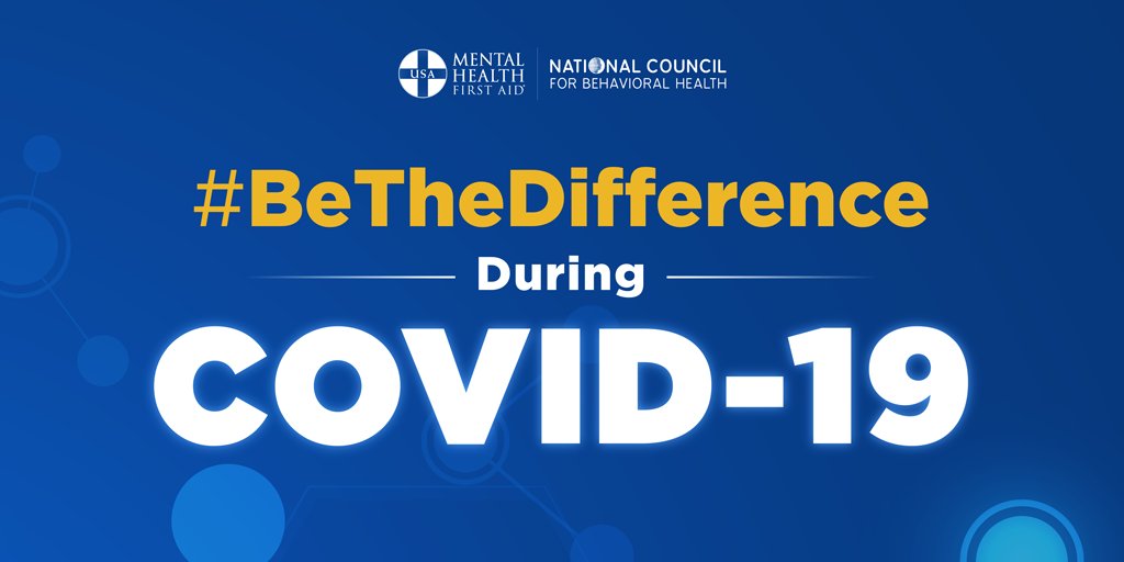 If you’re feeling stressed or nervous during these days of COVID-19, you’re not alone. Find out how you can #BeTheDifference and help people with mental health concerns. READ: buff.ly/3abzixs.