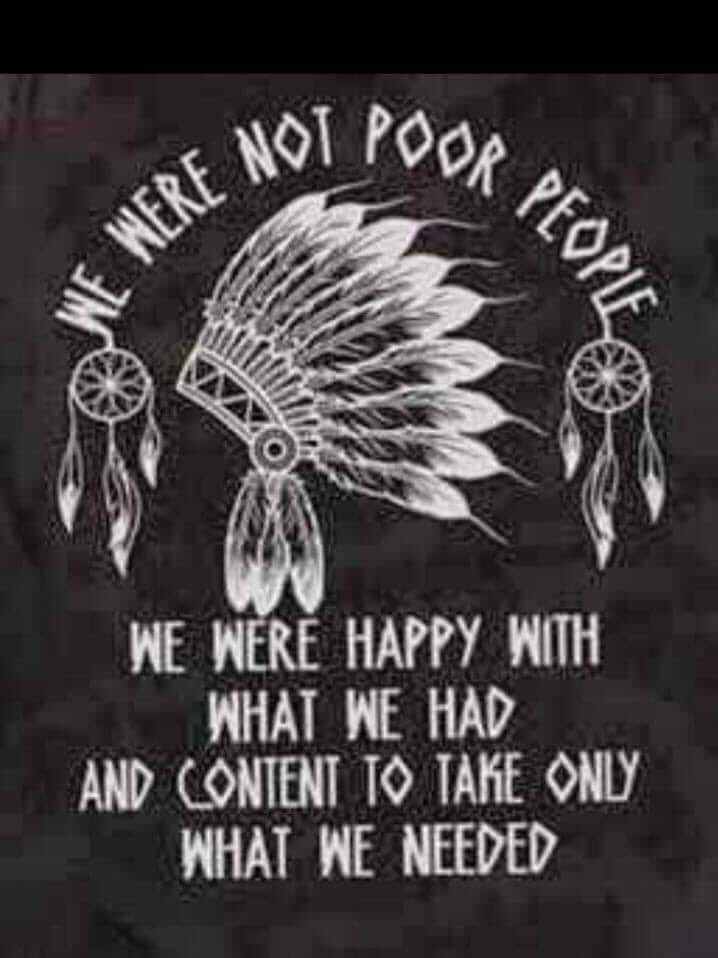 My brothers and sisters, please take only what you need. Use all that you take before going back to get more.