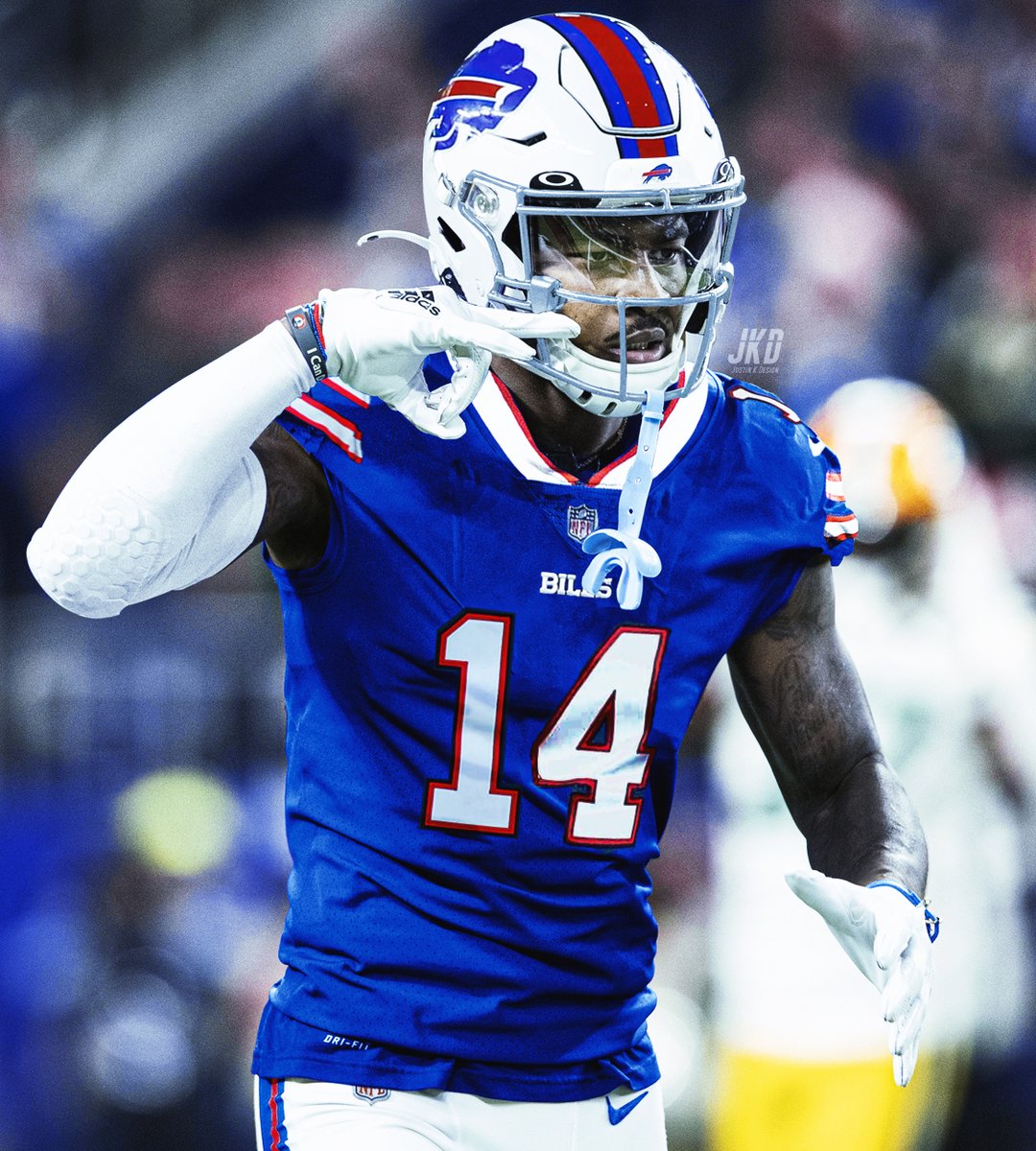 JustinKDesigns's tweet photo. Stefon Diggs got the trade he was looking for. How well will he play in Buffalo? https://t.co/wyVxmUQZd5
