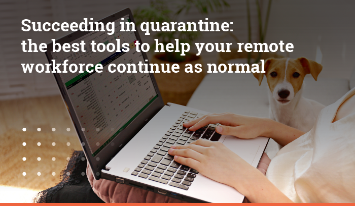 Creating the best possible remote work environment is a major task. Yet with the spread of COVID-19, it is more important than ever.
Here the best tools to help secure your ongoing business success – even in today’s challenging condition terralink-global.com/news/succeedin…